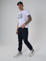 Брюки карго с передними карманами Город Горький темно-синие