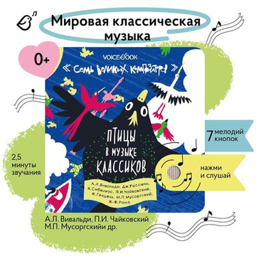 Птицы в музыке классиков. Семь великих композиторов.
