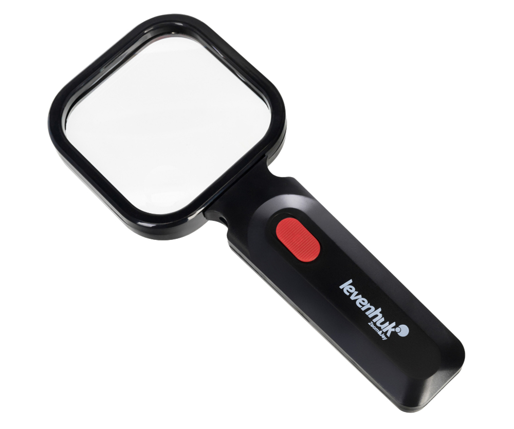 Лупа для чтения Levenhuk Zeno Read ZR10, белая