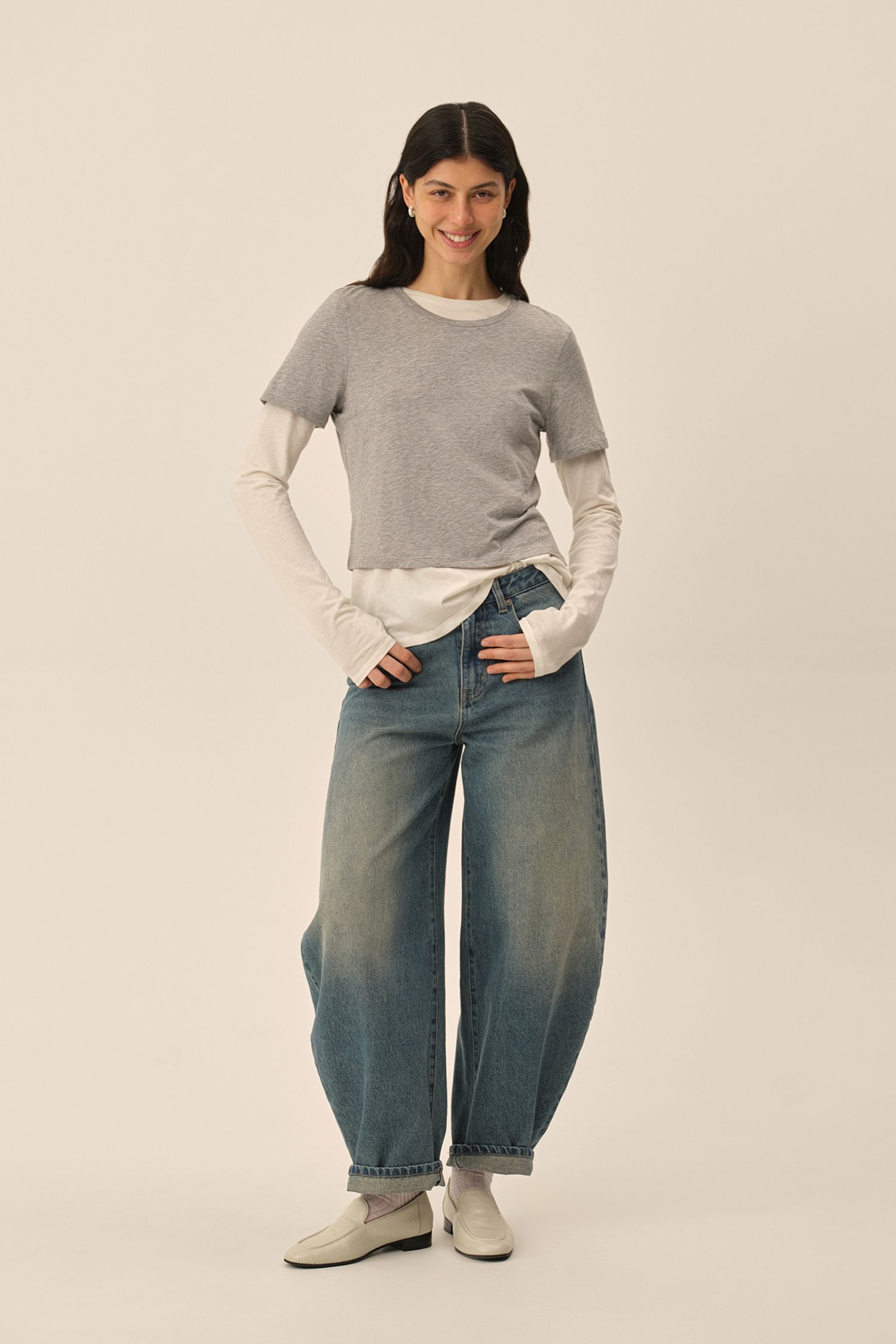 Джинсы (90-s child), синие