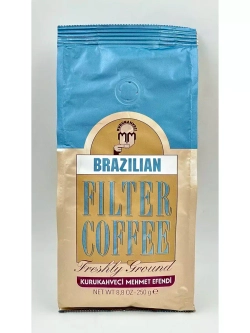 Кофе молотый Mehmet Efendi Brazilian Filter Coffee, 250гр.