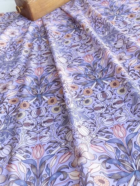 У. МОРРИС, цв. сиреневый, 100% хлопок Handmade Fabrics 3