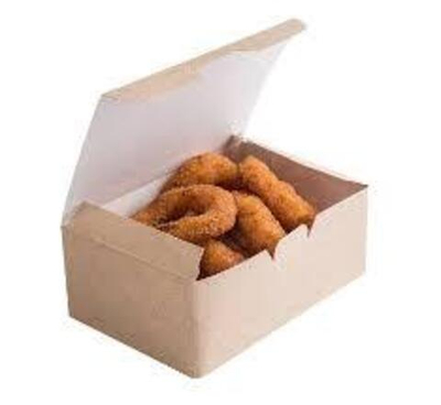 Коробка ECO FAST FOOD BOX L 150*91*70мм (уп25/кор500) крафт