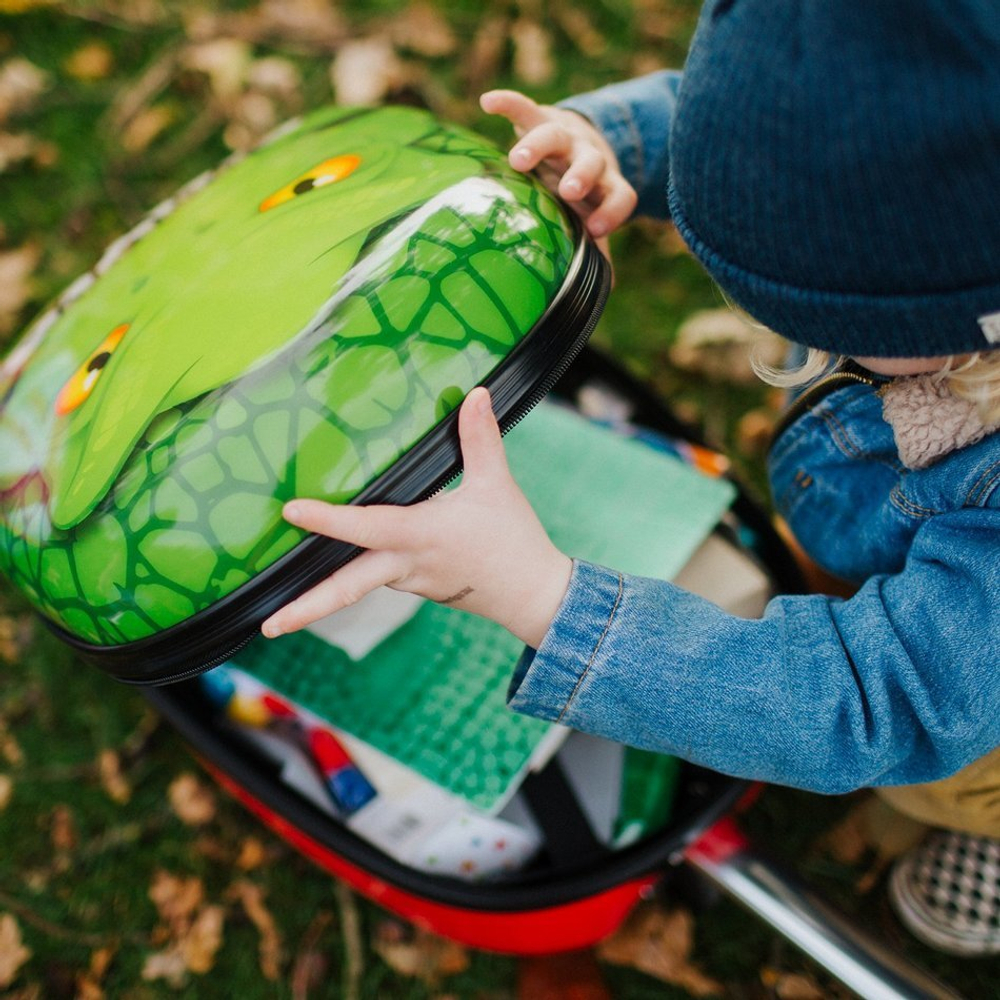 Чемодан-самокат Zinc "Динозавр" Flyte