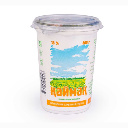 Сметана Садовое 15 % 500 гр