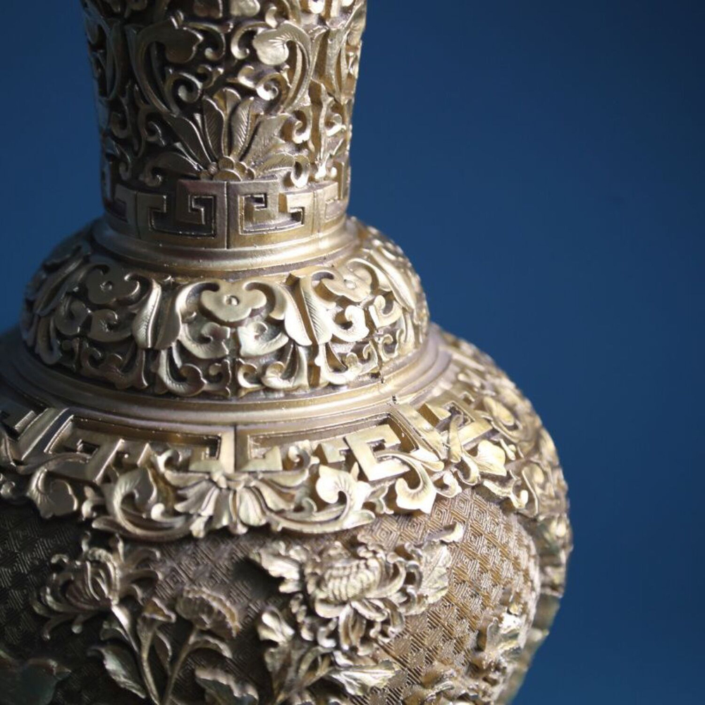 Китайская винтажная ваза