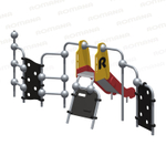 Детский уличный спортивно-игровой комплекс серия "Сфера" Romana 057.08.00