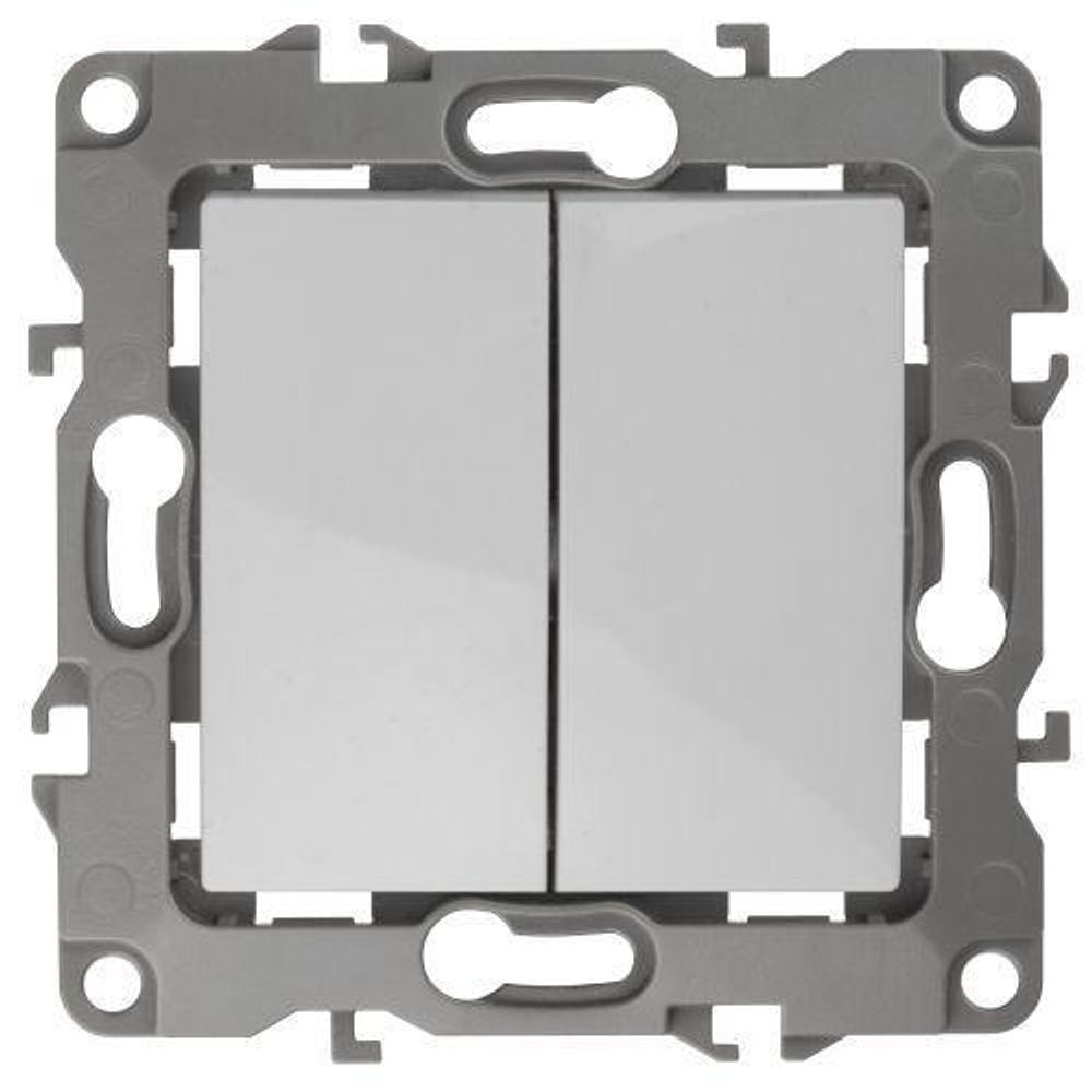 Выключатель 2-кл. СП Эра12 12-1104-01 10А IP20 250В 10AX механизм бел. Эра Б0014645 Выключатель 2-кл. СП Эра12 12-1104-01 10А IP20 250В 10AX механизм бел. Эра Б0014645