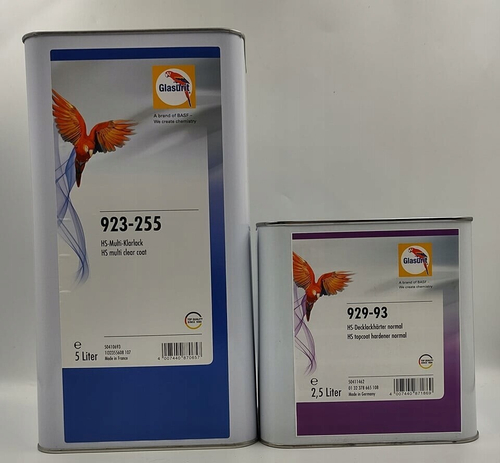 Glasurit 923-335 Лак акриловый, 5л. + отвердитель 929-31, 2,5л.