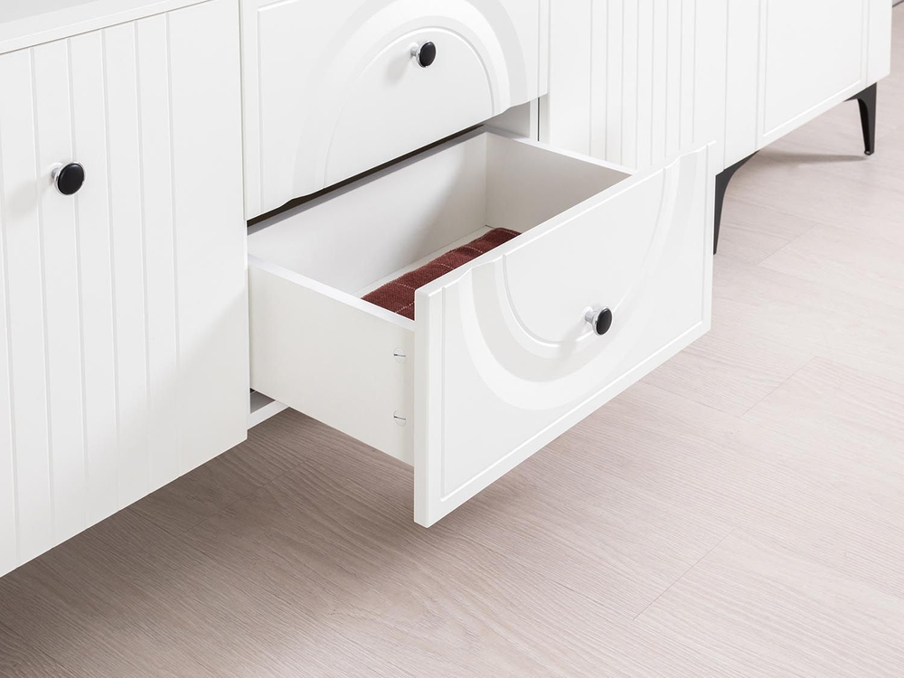 Гостиная Валенсия 4 Белый