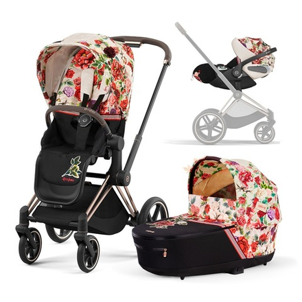 Cybex Priam 4 Spring Blossom (3 в 1)