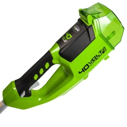 Greenworks GD40SS30 40В снегоуборщик аккумуляторный (1 x 5 Ач, ЗУ) ковш 30 см, выброс 6 м 2600807UG