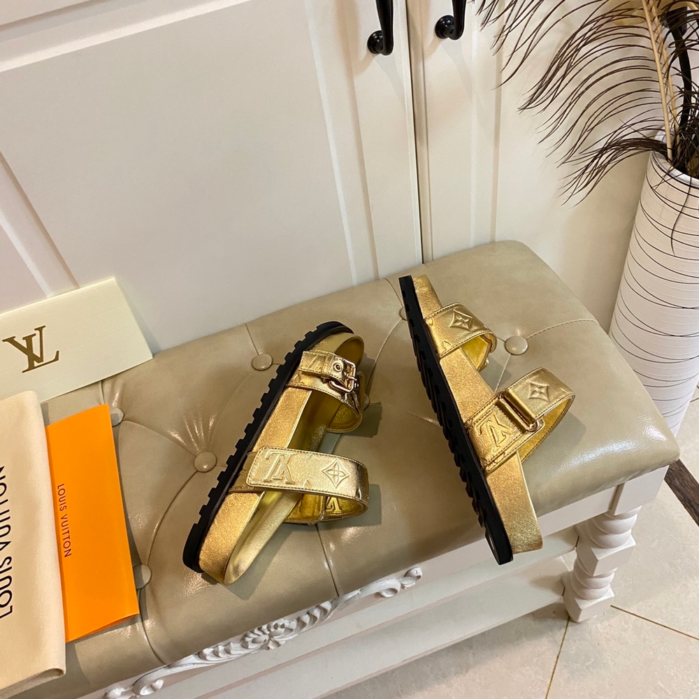 Louis Vuitton Bom Dia Flat Comfort Mule