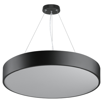 Светильник LED ЭРА Geometria SPO-132-B-40K-088 Ring 88Вт 4000К 8200Лм 800*800*80 черный подвесной драйвер внутри