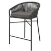 Полубарный стул Yanet черный