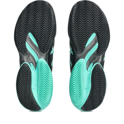 Мужские кроссовки теннисные Asics Court FF 3 Clay - black/aurora green