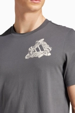 Футболка adidas Football Kicks Graphic - серый