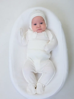 Конверт одеяло на выписку осень с костюмом