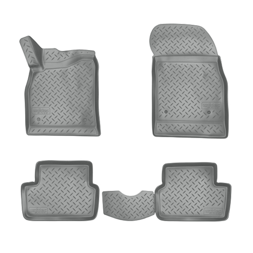 Ковры в салон Norplast/Unidec для Chevrolet Cruze (2009-)Полиуретан,Серый, арт.NPL-Po-12-07-G