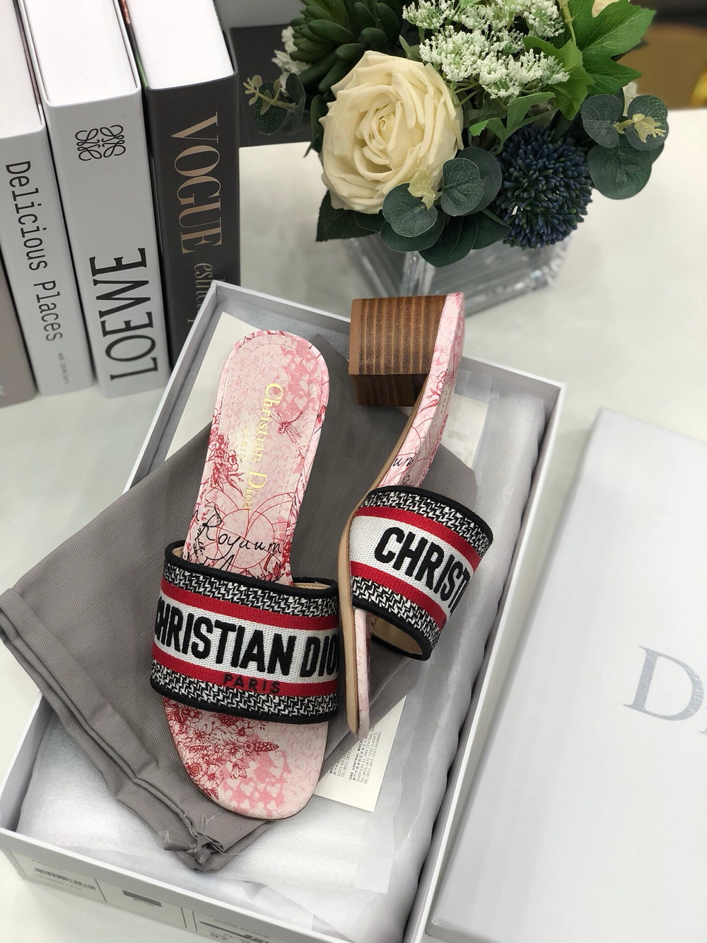 Christian Dior Dway Heeled Slide