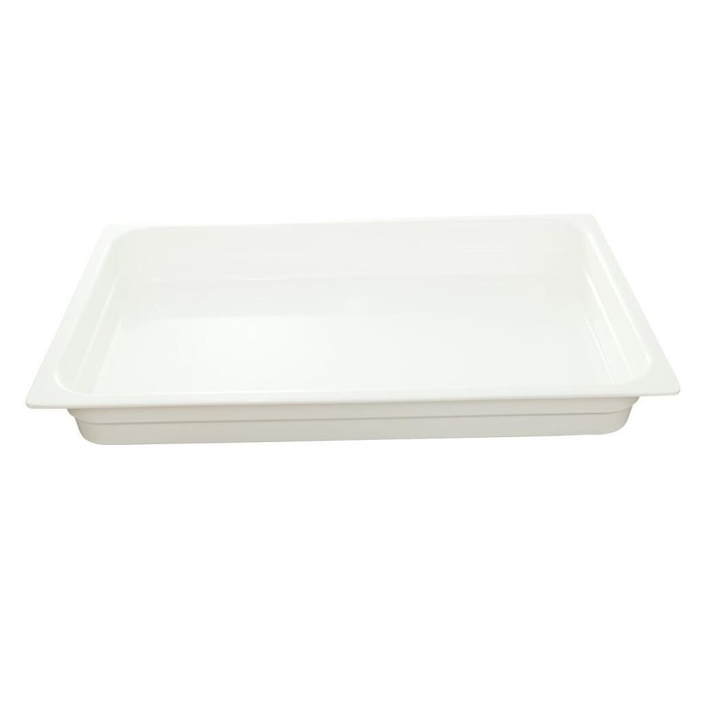 Блюдо 41,7*28,2*6,5 см прямоуг. White пластик меламин P.L. Proff Cuisine