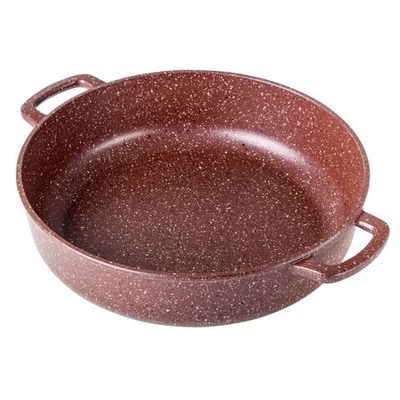 Жаровня алюминий, 3 л, антиприг, Горница, Шоколад, ж261аш