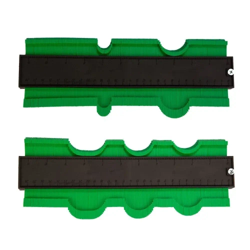 Пластиковый копировальный шаблон для переноса сложных контуров ,280мм