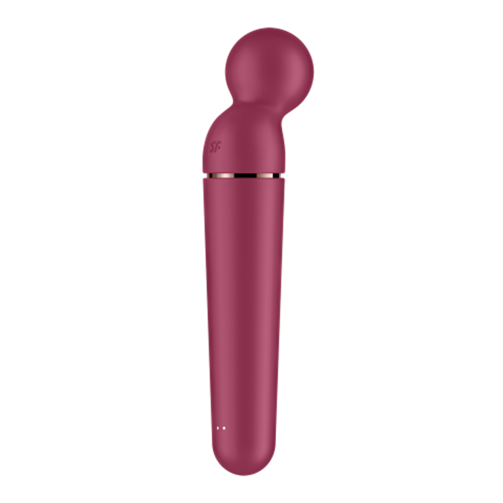Универсальный вибромассажер Satisfyer Planet Wand-er бордовый