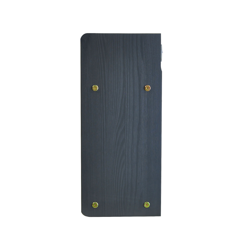 Полка настенная Ральф из массива сосны, 60x20x45 см, серая