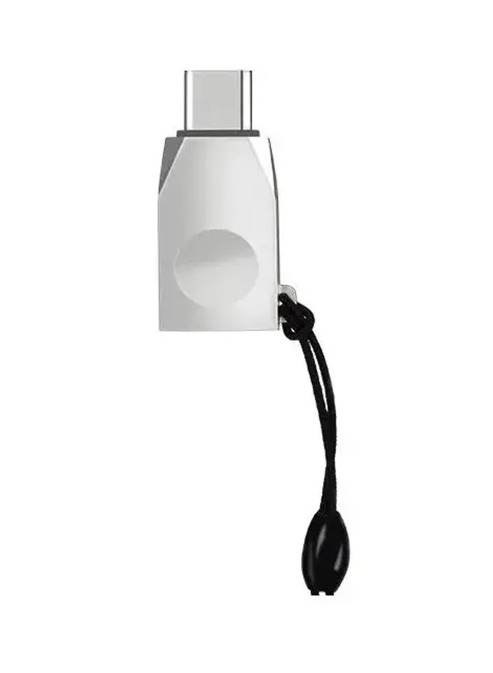 Переходник HOCO (UA9) Type-C на USB3.0 с поддержкой OTG (Pearl Nickel)