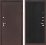 Дверь Входная Лабиринт CLASSIC антик медный 29 Черный кварц