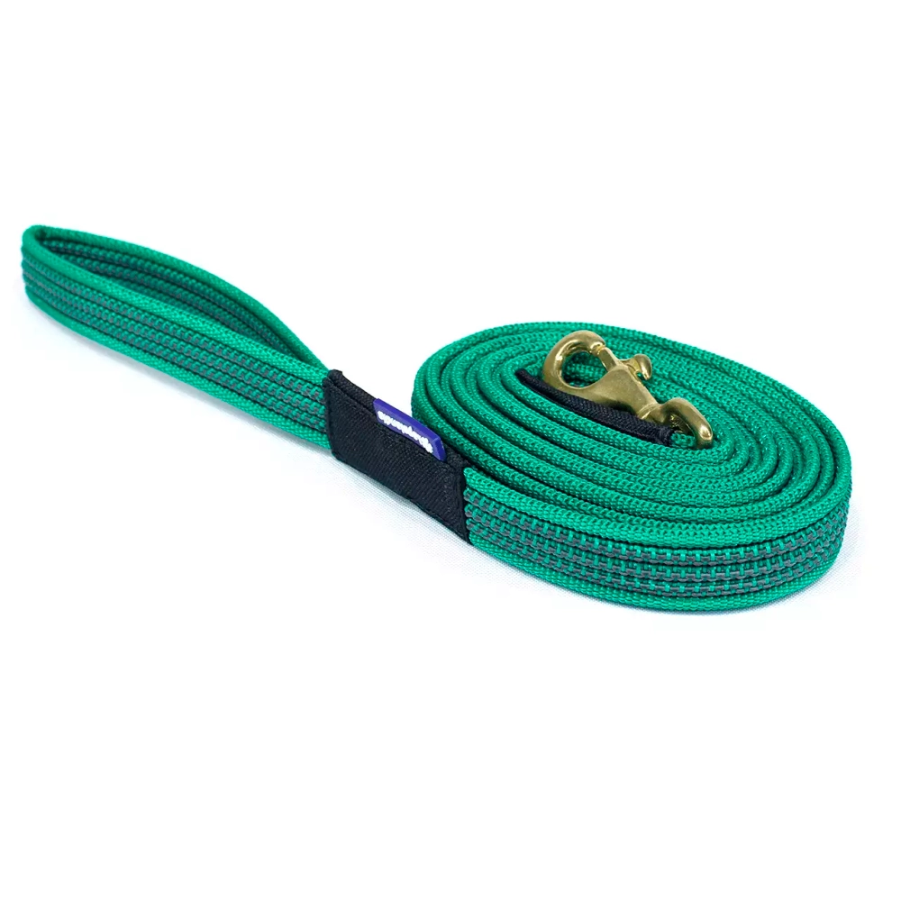 Поводок плавающий нескользящий кинологический для собак (25 мм)