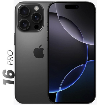 Смартфон Apple iPhone 16 Pro 256 ГБ («Чёрный титан» | Black Titanium)