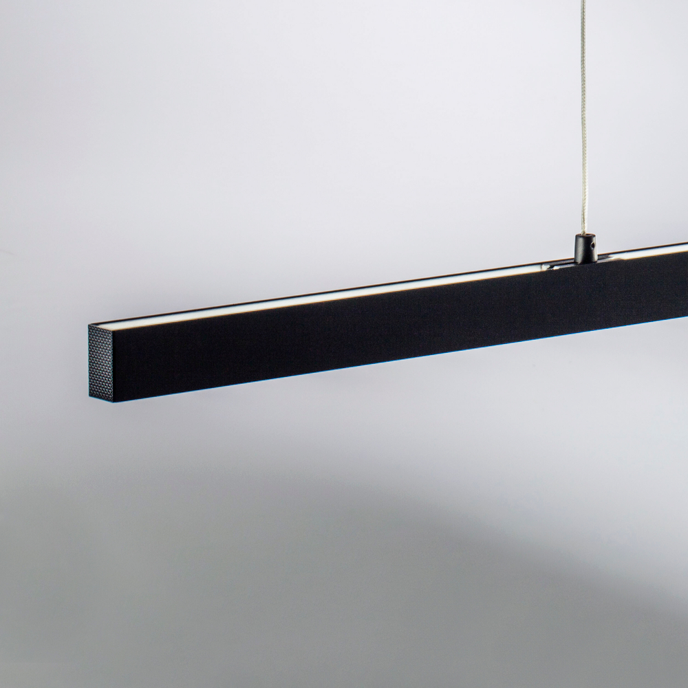 748307 Люстра SATURNO LED 36W 2600LM 70G ЧЕРНЫЙ 3000-6000K