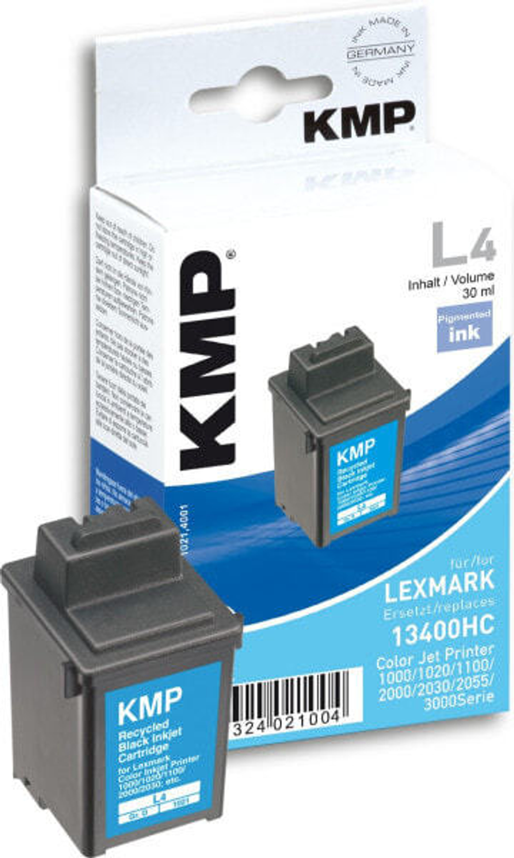 KMP L4 струйный картридж 1 шт Черный 1021,4001