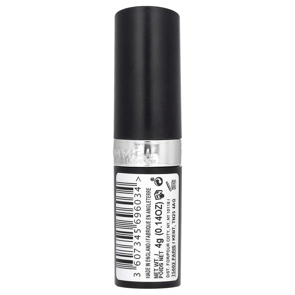 Rimmel London, Стойкая помада, оттенок 08 нежный розово-лиловый, 4 г (0,14 унции)