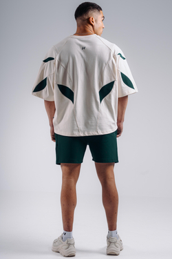 Футболка Oversized Pump Cover T-Shirt PRIMAL 871 Кремовая