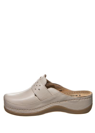 902 | Женские тапочки-сабо (бежевый)