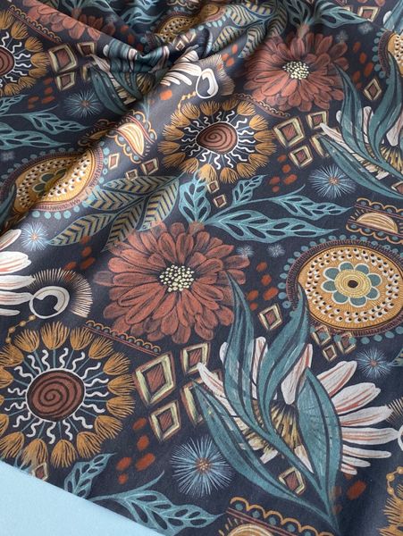 BOHO BLISS #1, отрез 50 см, 100% хлопок Handmade Fabrics 3