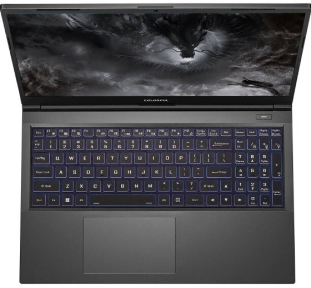 Ноутбук  Colorful X15 XS 22 15.6 ", Core i5, 16 Гб RAM, 512 Гб SSD, GeForce RTX 3050, Серый