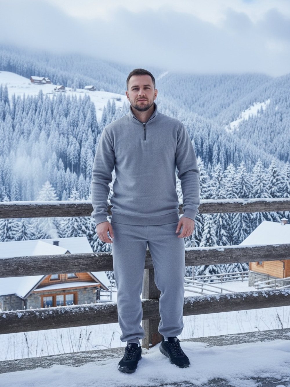 52722 Костюм мужской флисовый