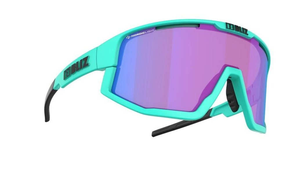 Очки BLIZ FUSION Nordic Light Begonia: Violet w blue multi, Turquoise