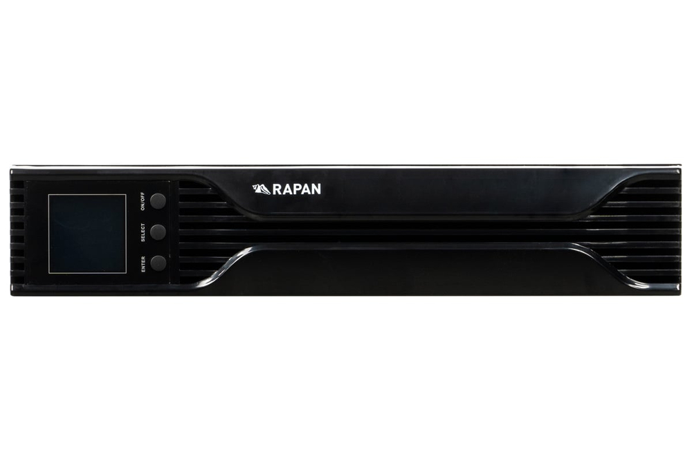 Источник бесперебойного питания RAPAN-UPS 1000-RACK-IN-2X9