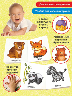 Книга МОИ ПЕРВЫЕ СЛОВА. ДИКИЕ ЖИВОТНЫЕ