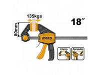 Быстрозажимная струбцина 80х450 мм INGCO HQBC18801 INDUSTRIAL