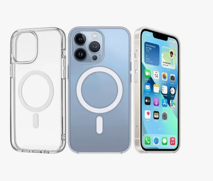 Чехол прозрачный iPhone 16 E с Magsafe