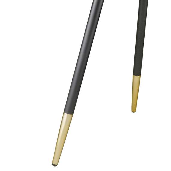 Журнальный столик Hedda Ø55 см, мрамор/матовое золото