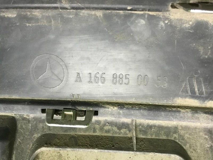 Накладка заднего бампера Mercedes M W166 (2011-2015) AMG