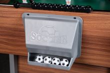 Игровой стол - футбол &quot;PlayOff&quot; (140х73х88см) коричнево-серый