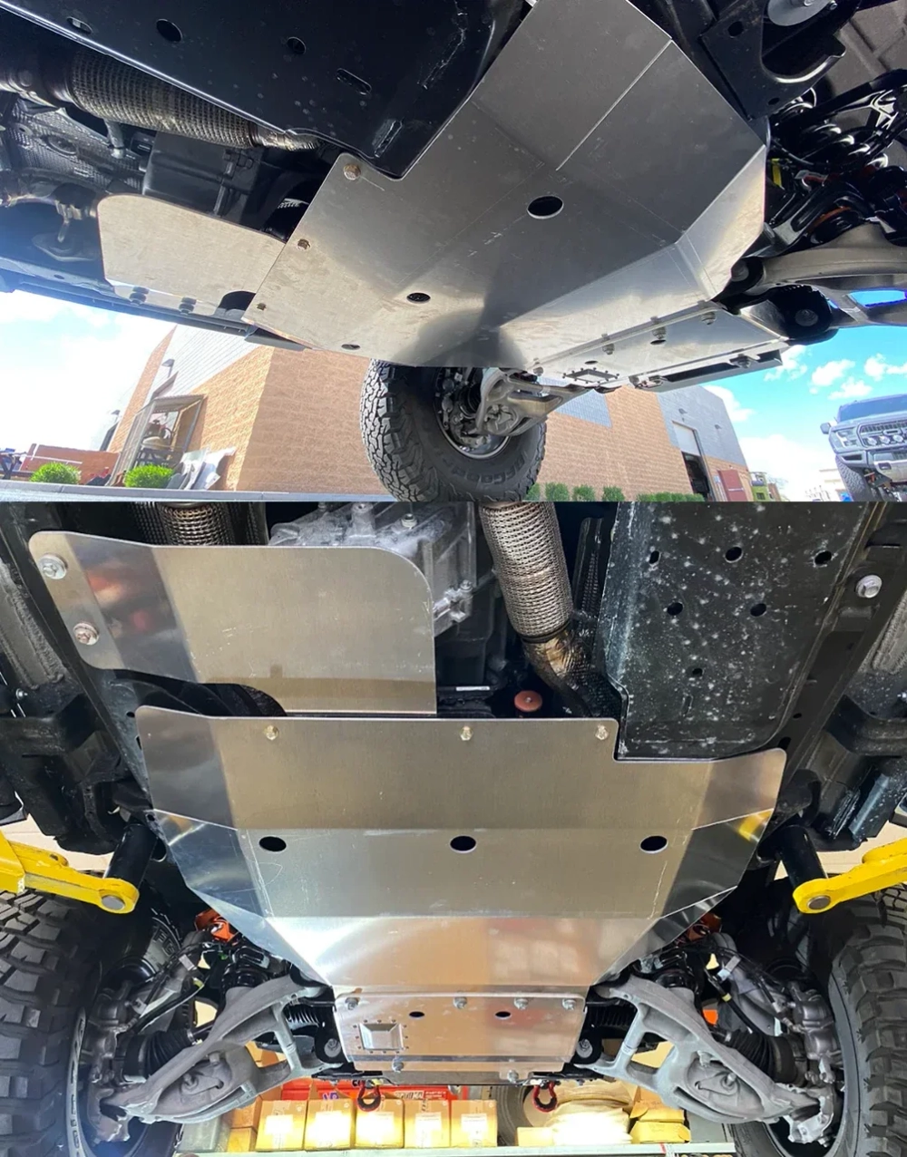 Защита днища для Ford Bronco Raptor 2022+ Форд Бронко Раптор